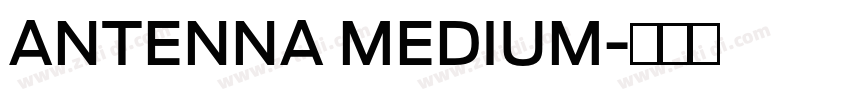 ANTENNA MEDIUM字体转换 ANTENNA MEDIUM字体转换